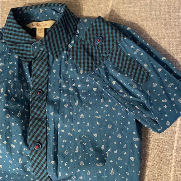 Matilda Jane Boys Christmas shirt NWT 4 - Picture 4 of 5